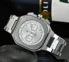 NOVA Brand Top Bell Ross Ross Masculina Watches Global Limited Edition Stainless Steel Business Time Time