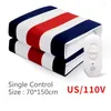 Blankets Electric Blanket 110V/230V Thickened Heating Thermostat Double Winter Warming Bed Mattress Bedroom Warm Household Items