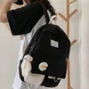 Schulbags College -Student Ladies süße Rucksack Frauen Blume weiblich harajuku Buch Kawaii Nylon Girl Trendy Bag Mode Mode