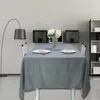 Table de table en coton vintage complexe de lin en coton