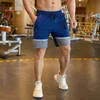 Shorts da uomo Shorts Mash Fitness Fitness Pants Short Joggers Basket Basket Bodybuilding Bodybuilding Sliet Plus Size Zip Pocket 240401