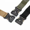 Belts 43mm wide mens tactical belt mens waist belt with quick release buckle outdoor combat training waist strap Plus sizeC420407