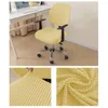 Couvercles de chaise Slip Hlebcovers Soutrage pivotant Computer Ordle Dust Split Office Offible AMOVABLE WASTable Elastic