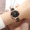 Olevs Women's Quartz Watch Fashionable and Exquisite Ceramic Strap Women's Watch 30mm