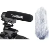 Microphones Takstar SGC600 Shotgun Microphone Super Cardioid Mini Condenser MIC FÖR DSLR DV -mobiltelefon i fotograferingsintervjuapplikation