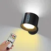 Wall Lamps Modern Touching USB Charging Sconces 3 Brightness Levels Color Modes Lamp For Bedhead Bureau Cabinet Dining Room