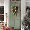 Fiori decorativi ghirlande natalizie artificiali ghirlande inverno decorazioni porte ghirlanda