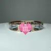 CAMBINO Versione designer originale di lusso Love Home Bracciale in oro rosa in oro in acciaio in acciaio di moda con logo