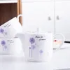 Set di stoviglie set da tè in ceramica set da tè in porcellana britannica tazza di caffè teapot per casa decorazione di utensili da bere