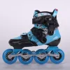 Chaussures Cityrun VG Kids Fibre carbone 4 roues en ligne Slalom Skating Shoes Roller Patines pour CT Children Sports Sneaker FSK Patin