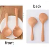 Cucchiai 1 pezzi Easy pulizia miscelazione di utensili da cucina forniture da cucina per porridge zuppa cucchiaio in legno che servono stoviglie