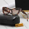 Chanells Sonnenbrille Designer Chanells Brille Frau polarisierter Pilot übergroß