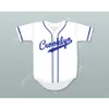 Crooklyn blauw op wit 88 honkbal jersey elke naam of nummer gestikt