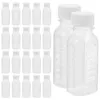 Garrafas de água 10/ 30pcs 100 ml de suco multifuncional leite de leite à prova de vazamentos de bebida portátil plástico reutilizável vazio