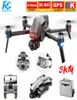 3 km professionele gimbal camera drones 6K 4K GPS langeafstand 5G wifi fpv borstelloos 28 minuten s stabilisatie quadcopter dron 2202185365060