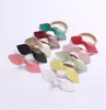 5 styles Leather Bow Nylon Headband Leather Bows Baby Headbands Girls And Kids Hair Accessories 30pcs lot276R3013615