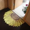 Carpets Ukeler Indoor Doormat Yellow Sunflower Front Door Mat 23''x35'' Non Slip Rubber Backing Floral Rugs Welcome Decorative