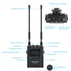 Микрофоны Saramonic UWMIC9S KIT1/2 96 каналов UHF Беспроводной лавальер микрофон для камеры DSLR Camer -Camer