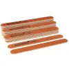 Tools 100pcs/lot Straight Nail Files 120/180 Thick Wooden Nail File Nail Buffer Pedicure Lixa De Unha Lima Manicure Nail Salon Tools