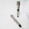 Microphones MICWL UR24D UHF Système de microphone sans fil 2 SKM8 Radio sans fil ULX ULX ULX UR4D