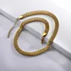 Ontwerpermerk Gefrituurd deeg Twist Chain T Nieuw Gold U Titanium Chain Watch Strap Necklace