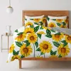 Bedding Sets Sunflower Set For Bedroom Quilt Cover Flower Duvet Comforter With Pillowcases 220X240 200X200