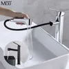 Rubinetti del lavandino da bagno tutto bacino di produzione di rame tappo di lusso alto e mixer per acqua fredda ML4411