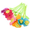 Decorative Flowers 10 Pcs Curtain Buckle Simulated Sunflower Office Faux Outdoor Girl Stuffed Animal Plush Artificial For Men