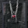 Chains 2024 Love Necklace Hip Hop Rock Party Gift For Men And Women