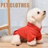 Abbigliamento per cani Abbigliamento per animali domestici con cappuccio con cappuccio per cagnolini per chihuahua costume solido ropa perro ubranka dla psa