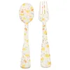 Disposable Flatware Dessert Fork Plastic Soup Spoons Household Home Forks Teaspoons Tablewares Acrylic