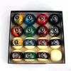Billiard Balls 57,2 mm marblowany zestaw piłek bilardowych 2-1/4 cala 240327 DROP PROJEDYTY DROPORNIK