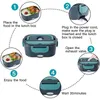 Dîne double utilisation 220V 110V 24V 12V Boîte à lunch chauffée électrique École en acier inoxydable Chauffage de chauffage de chauffage