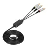 Hot sell 1.5M Audio Video AV Cable to RCA Extension Composite Data Cord for Sony PlayStation Portable PSP 2000 3000 Slim To TV Monitor lowest price on dhgate