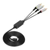 Hot Sell 1,5M Audio Video AV Kabel z kompozytem z kompozytem RCA dla Sony PlayStation Portable PSP 2000 3000 Slim do Monitora TV najniższa cena DHGate