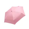 Parapluies Rainy Day Pocket Umbrella Mini pliage de soleil pliant parasol Couleur de bonbons pliables