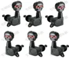 3R3L Black Guitar Accessories voor akoestische gitaarreeksen Skull Button Tuning Pegs Toets Tuner Machine Heads Guitar Parts5260847