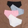 Aunies mignons femmes culotte nylon sexy s bikinis sous-vêtements fille 240407