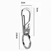 Keychains Lanyards Innovative Lightning Sign design stainless steel keychain pendant hanging metal handmade bracket used for car Y99 Q240403