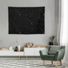 Arazzi Zone Starry Space Arazzo arredamento da bagno per la parete esterna