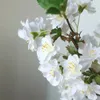 Decorative Flowers 1pc Artificial Plants Diy Flower Arrangement Cherry Blossoms Branch Home Decor Silk