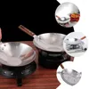 Pans Wok Nonstick Skillet Fry Pan Frying Stainless Steel For Cooking Non-stick Egg Griddle