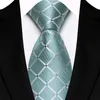 Halskrawatten Luxus 8 cm Herrenkragen und karierte Krawatte für die Schönheit und Kosmetikerinnen von Herren und Kosmetikern Jacquard gewebt Ascot formelle Business Party Accessoires C240412