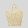 Luxus Sommerreise Crossbody Bag Beach Bag Designer Korb Stroh Puzzle Umhängetasche faltbare Einkaufshandtasche für Frauen