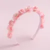 Hair Accessories Handmade Fashionable Simulated Flower Headband For Girls Sweet And Cute Little Fresh