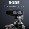 I microfoni hanno guidato Videomic Pro+ Plus Microfono Shot Gun Intervista video Studio Microfone Rycote Lyre per Canon Panasonic DSLR Camera Mic