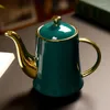 Teaware Sets 8pcs Nordic Teapot Tea Cup Set Luxury Living Room Ceramic Flower Creative Mug European CL1912283