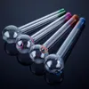 4 I nch Multicolors Glass Oil Burner Pipe Dab Straws Straight Type Glass Smoking Pipes With 4 Color For Water Bong Accessaries SW17