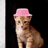 Vestuário de vestuário de cachorro traje hamster figurino de goteira de pet hat roupas de arnês decorativo de pano diário Acessórios POP Acessórios pequenos cães pequenos