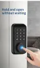 Lock Waterproof Smart Door Lock US Deadbolt Wifi Fingerprint Home Outdoor Use Tuya APP